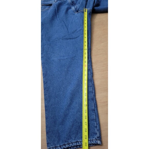 LL Bean Men's Double Fleece Lined Jeans Size 40x30 Item # 162344 - Picture 8 of 10